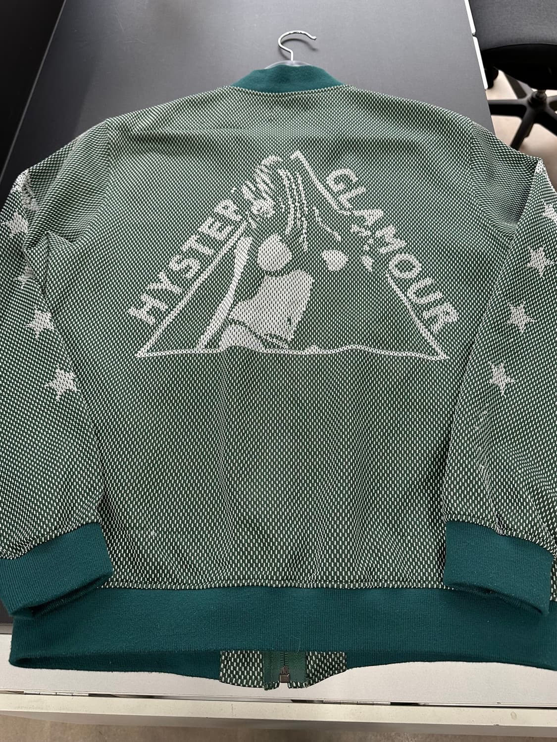 히스테릭글래머 히스걸HYS 스타 블루종자켓 상품이미지5