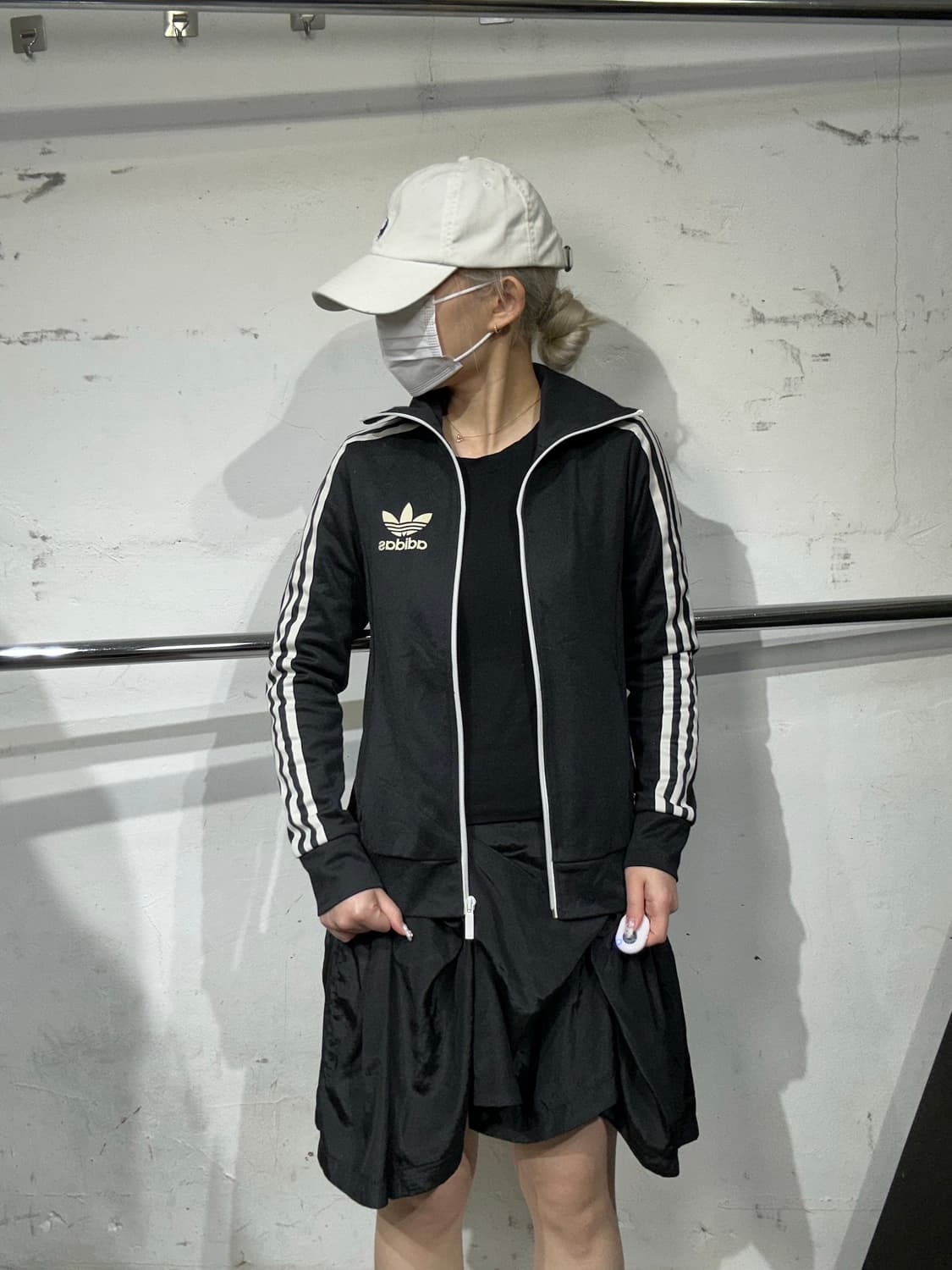 아디다스 블랙 화이트 삼선 유로파 트랙탑 져지 M 상품이미지2