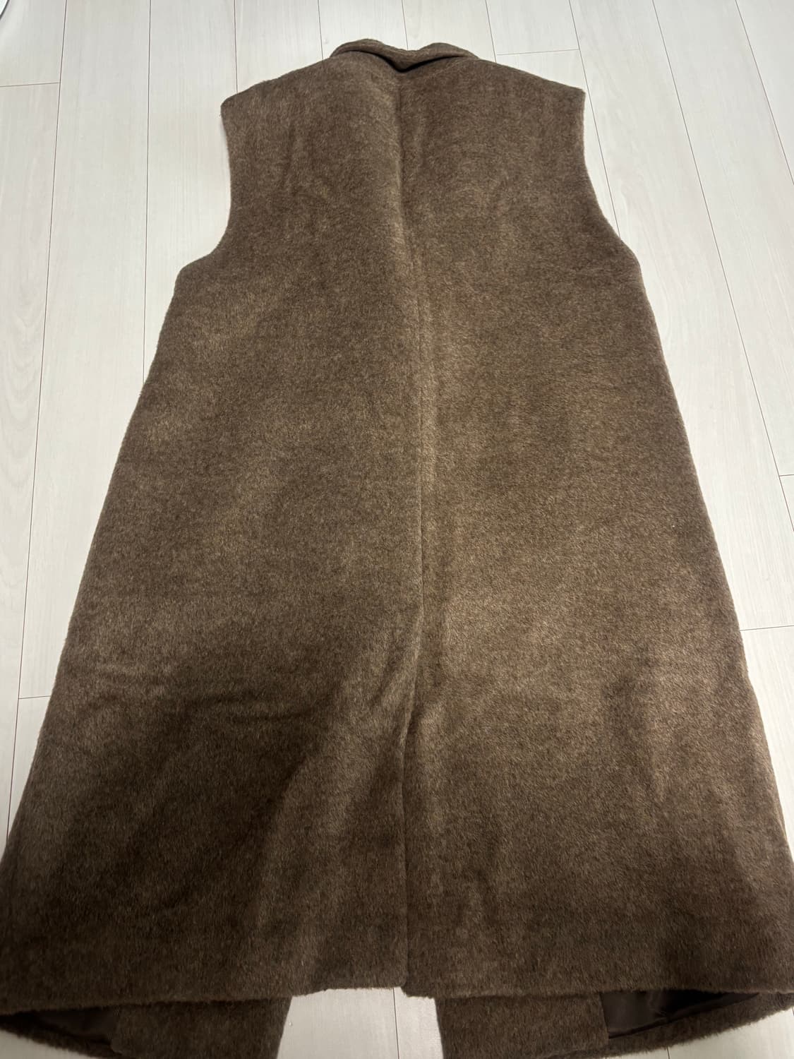 쿨거 무료배송!!)알파카 50울 30 아이잗바바 롱베스트 조끼 코트 자켓 상품이미지1