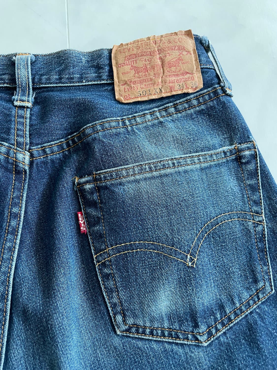 00s USA 빈티지 리바이스 LVC 501XX 셀비지 발렌시아팩토리 상품이미지8