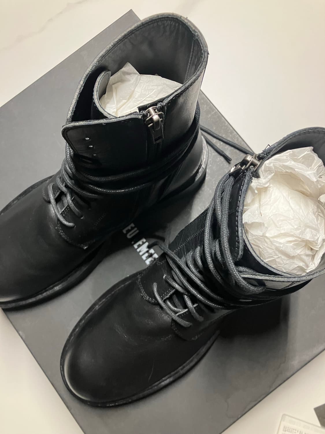 앤 드뮐미스터 백레이스 컴뱃부츠 265 상품이미지4