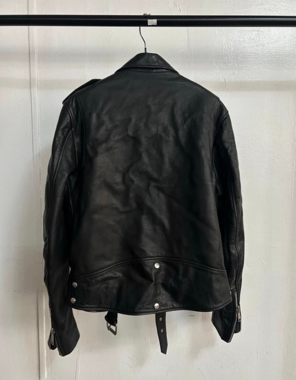 [L]sandro homme 소가죽 라이더 가죽 자켓 상품이미지2