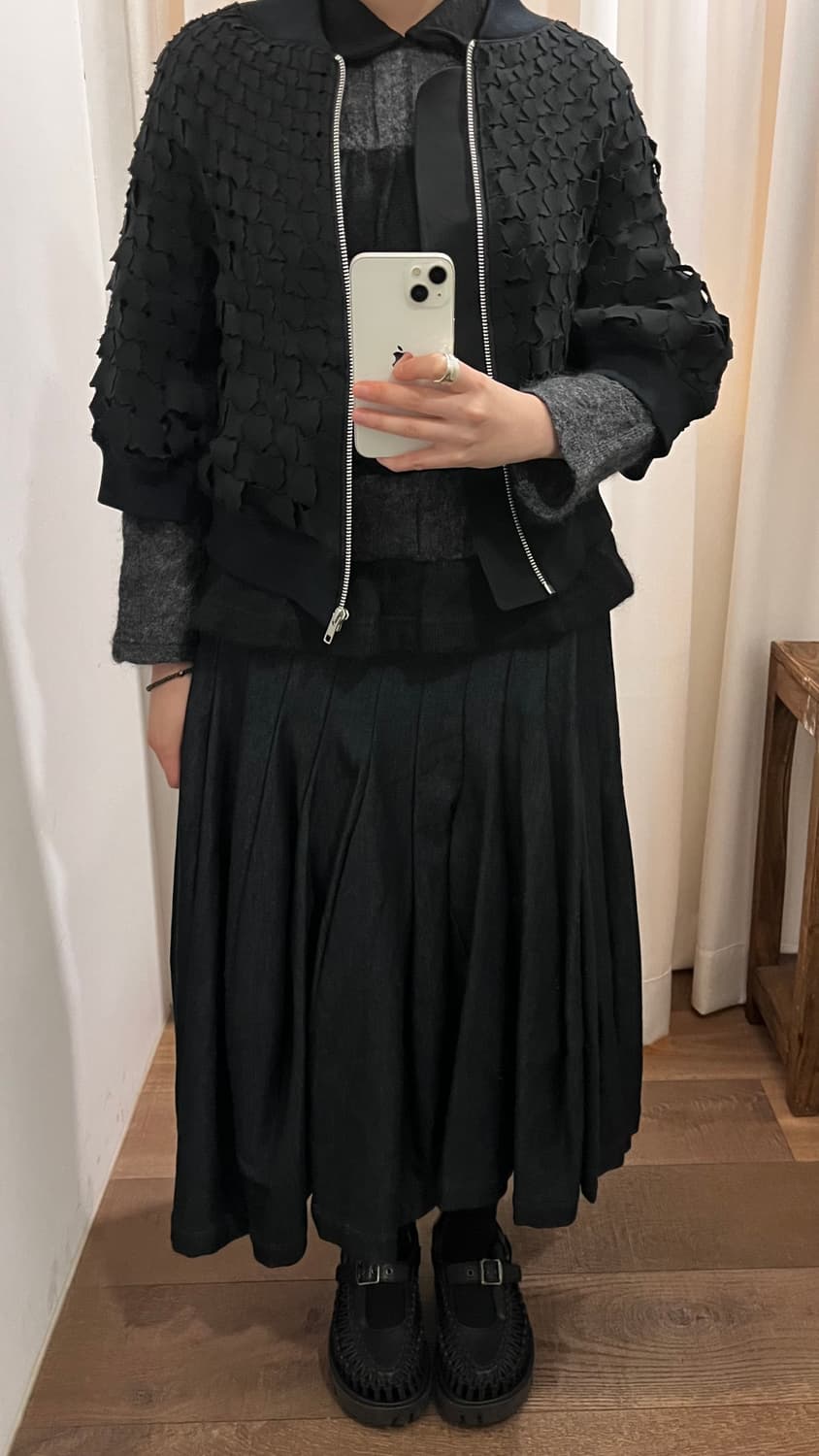 Fragment Texture Blouson 상품이미지8