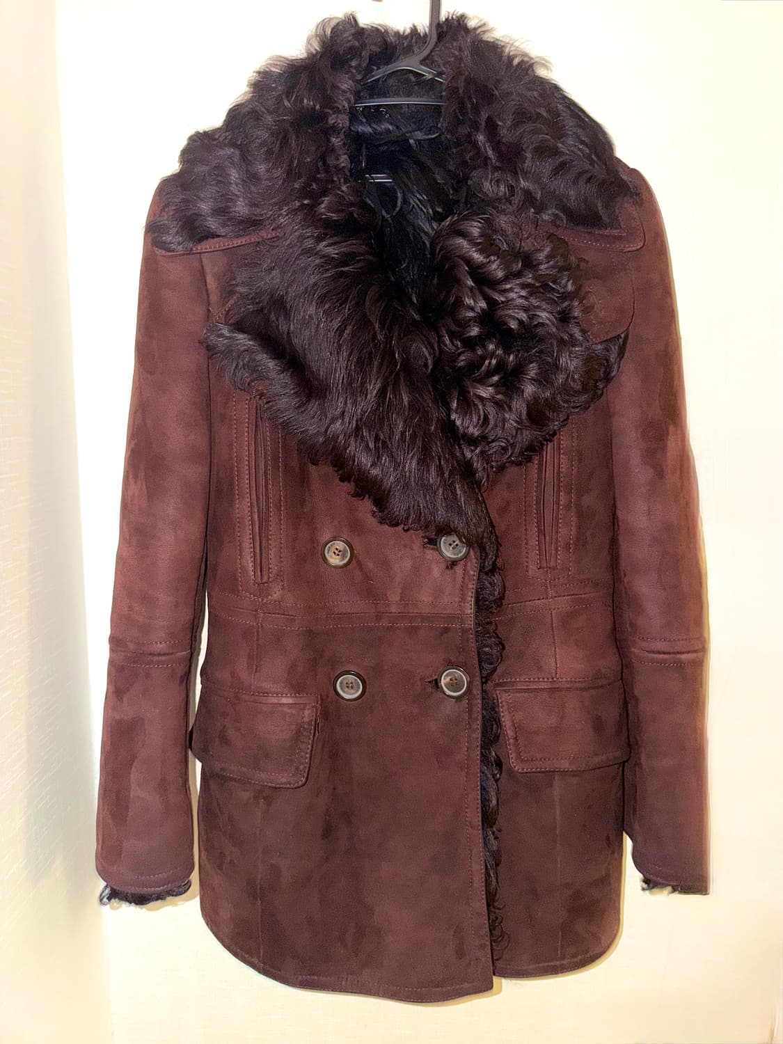 GUCCI by TOMFORD 01aw 몽골리안 퍼머넌트 무통 퍼재킷 상품이미지1