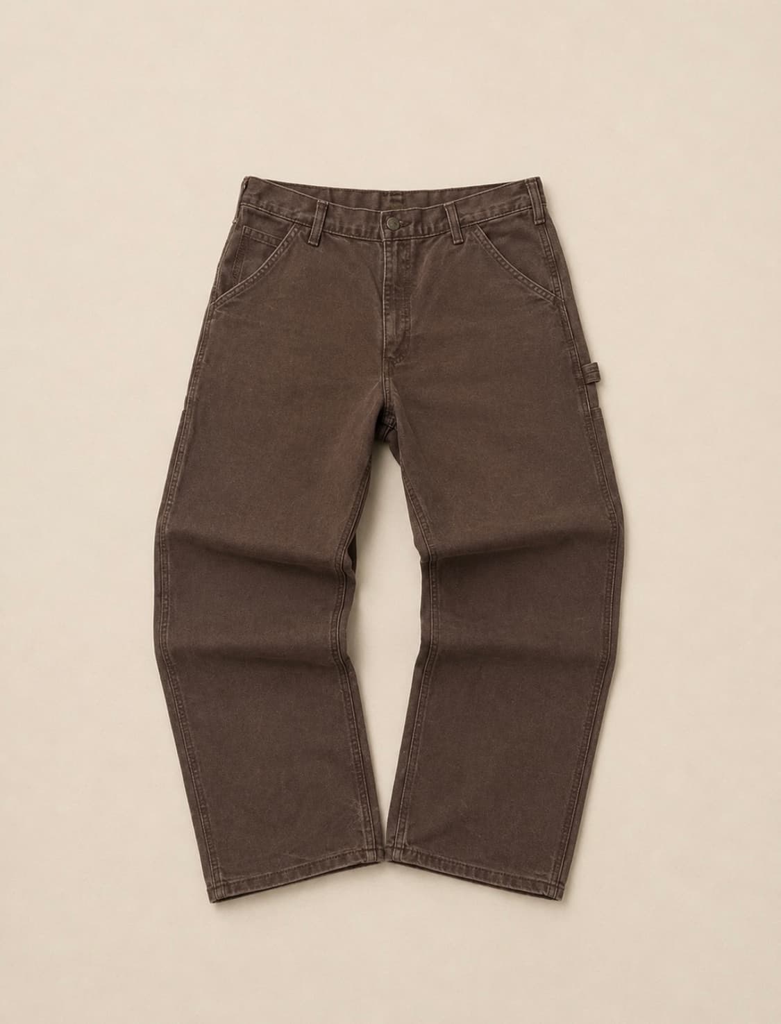 Carhartt 칼하트 브라운 덕 캔버스 워크팬츠 상품이미지1