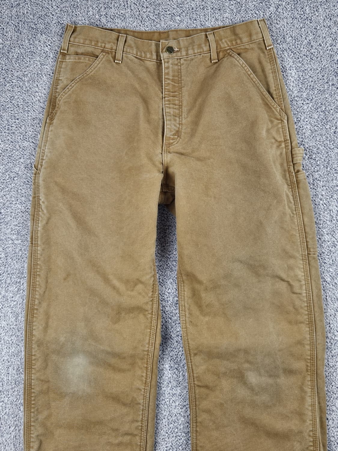 칼하트 헤비 플란넬 캔버스 카펜터 팬츠 ( 32 X 34 )/ 10046 상품이미지5