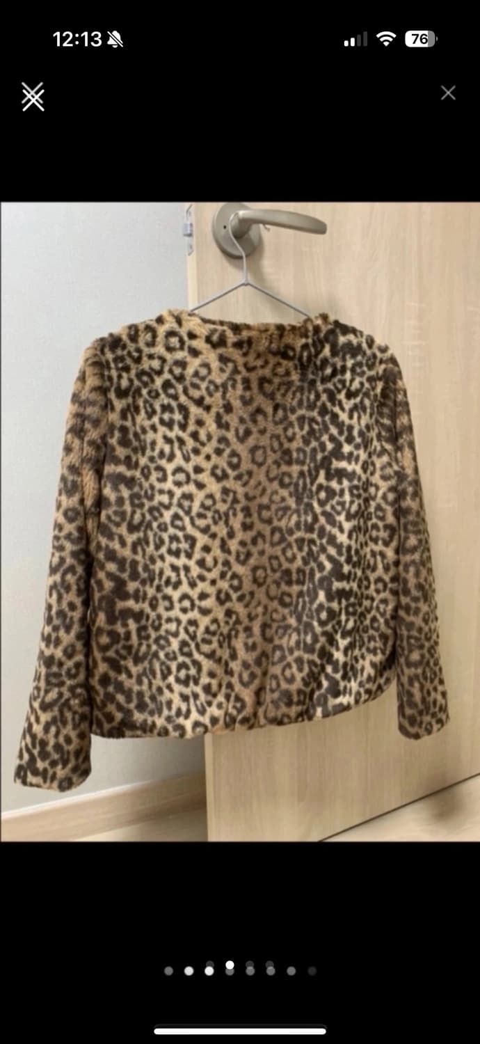 레오파드 퍼자켓 상품이미지2