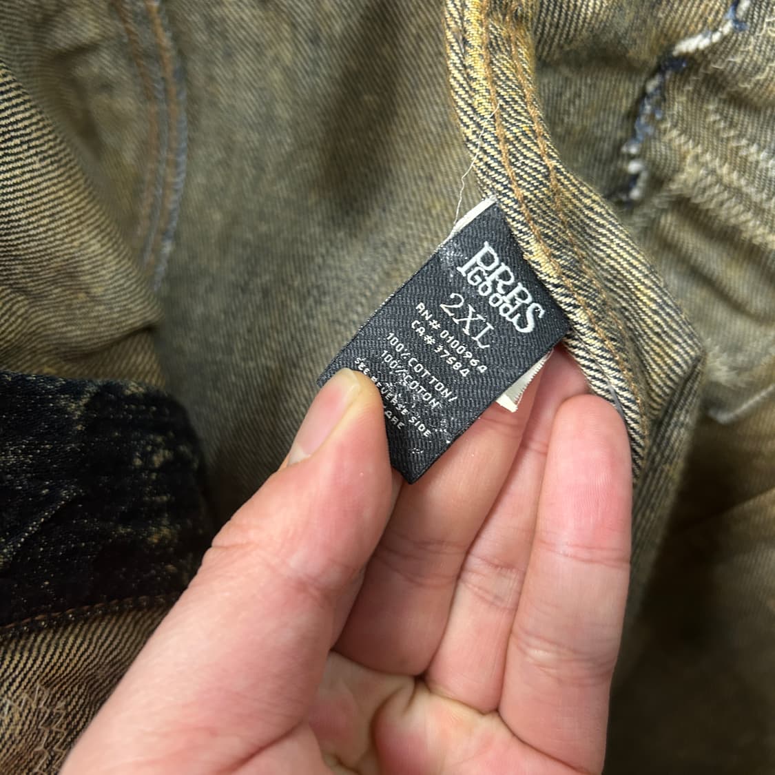 PRPS 트래쉬드 데님  상품이미지10