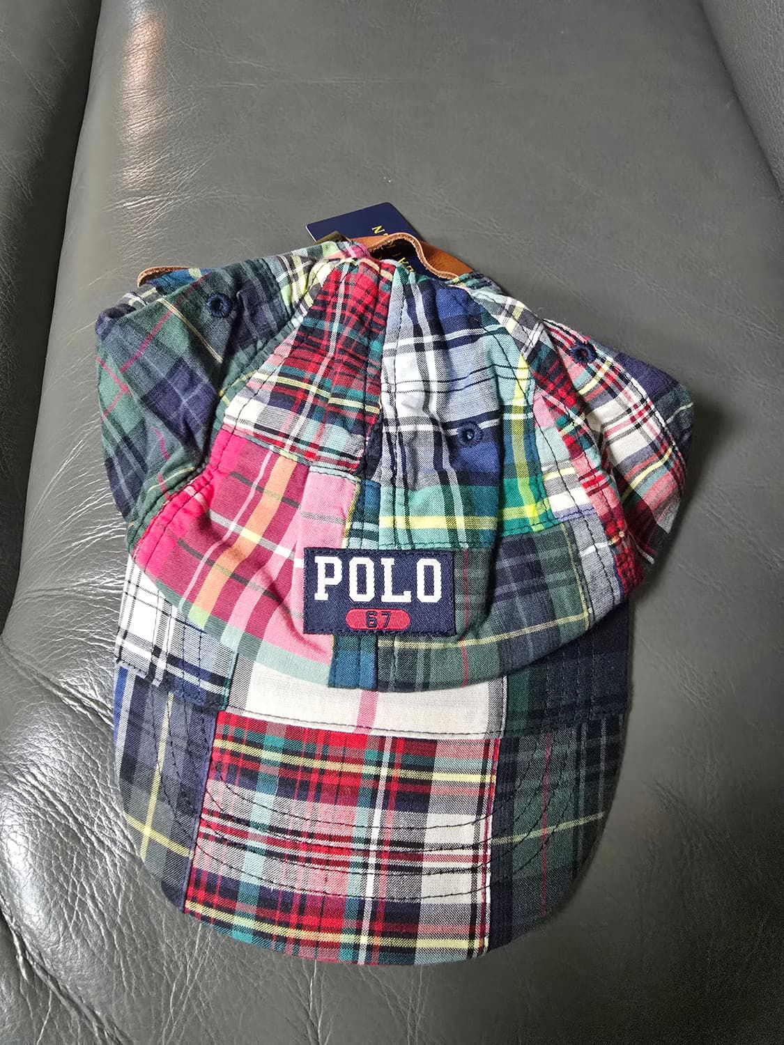 폴로 패치워크 볼캡 상품이미지1