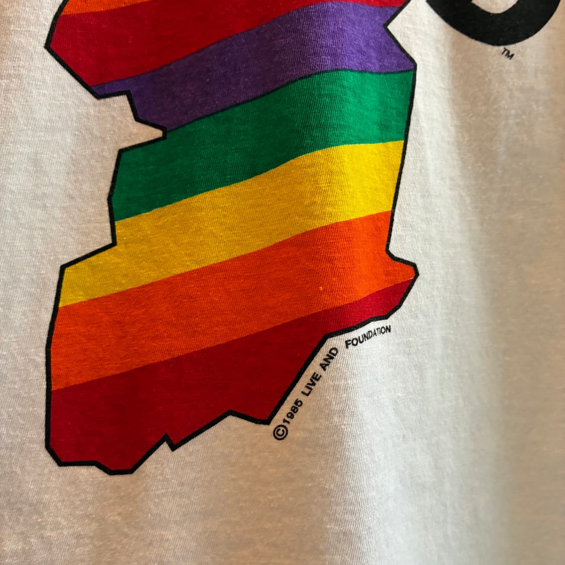 1985 LIVE AID Raglan Tee 상품이미지6