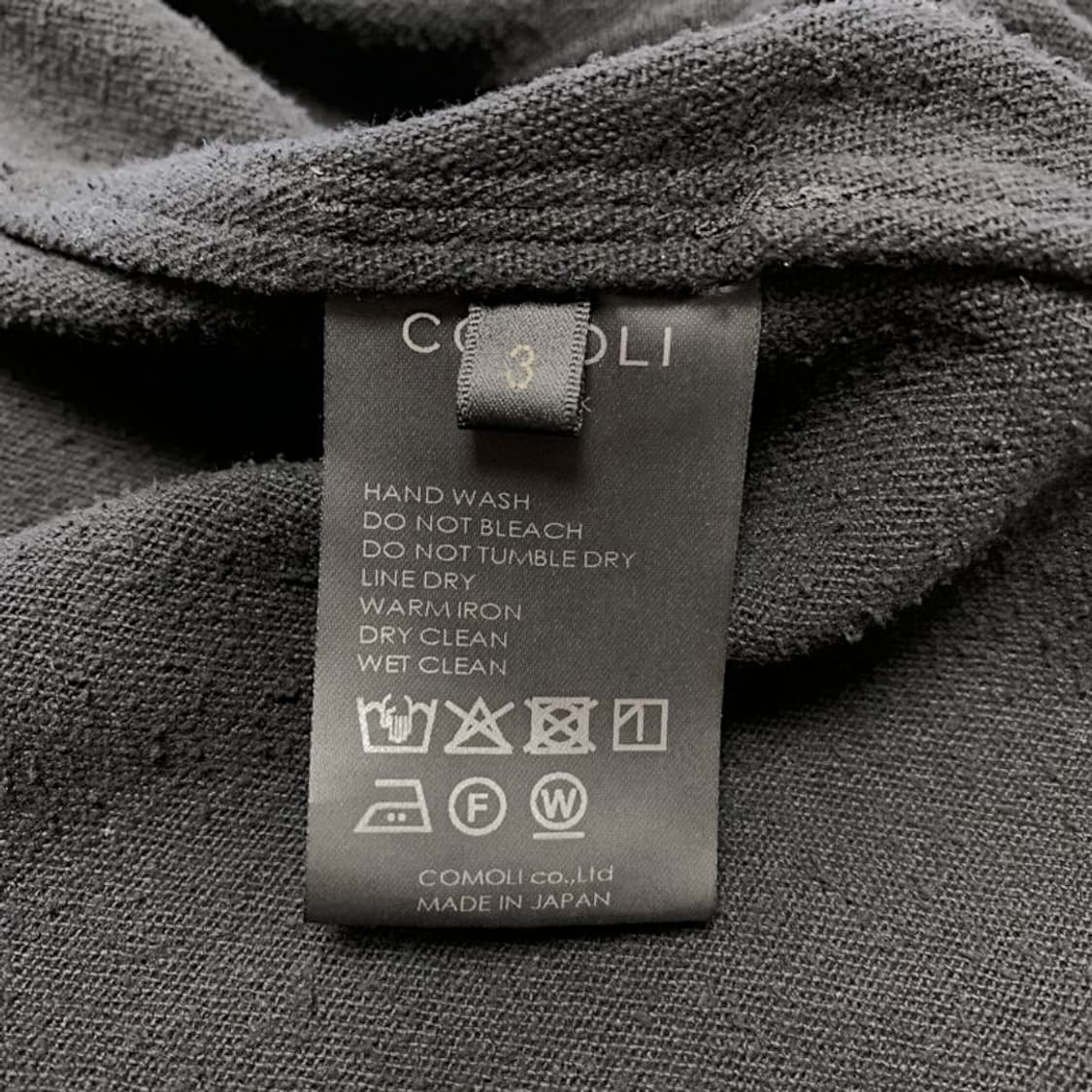 코모리 25ss Silk Nep Zip Jacket 상품이미지7