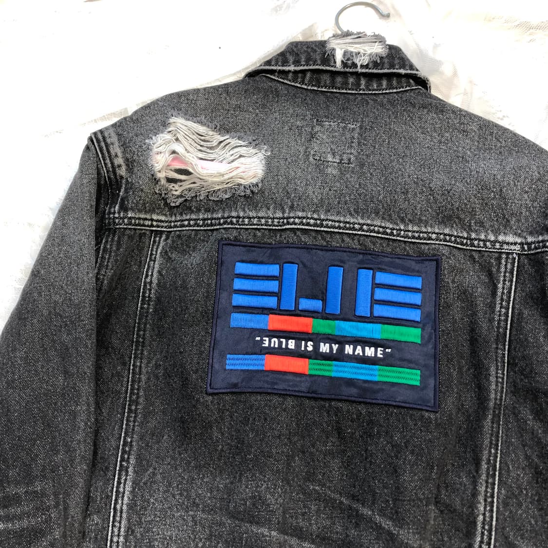 디자이너 브랜드 SJYP (현재 단종) 흑청 데님 상품이미지5