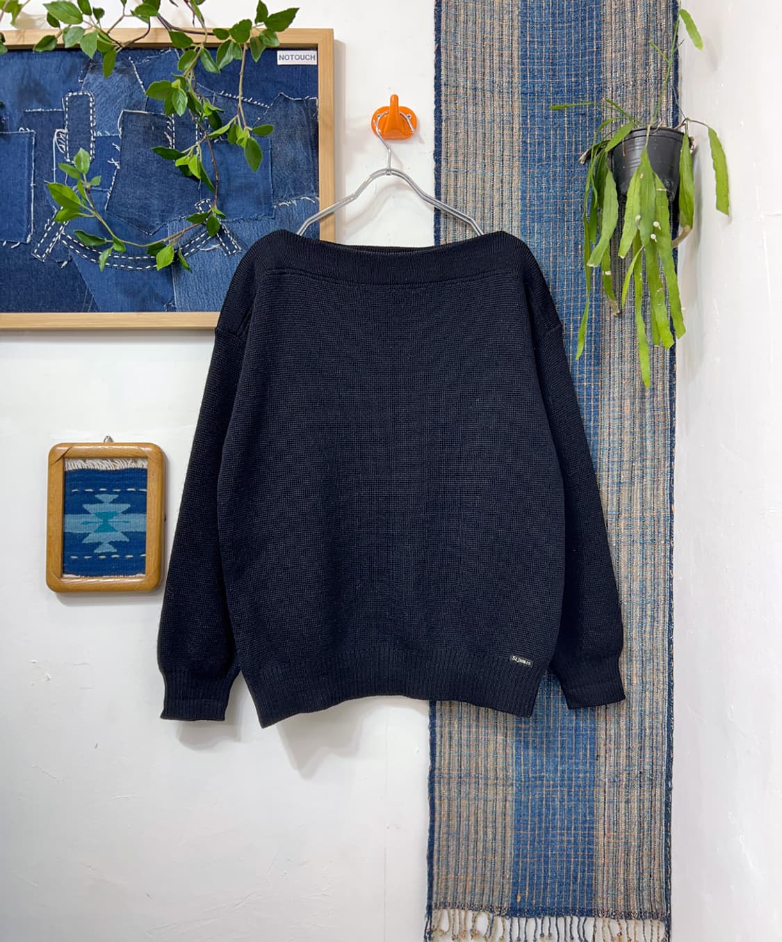 👧🏻SAINT JAMES   Boat Neck Wool Knit 상품이미지1