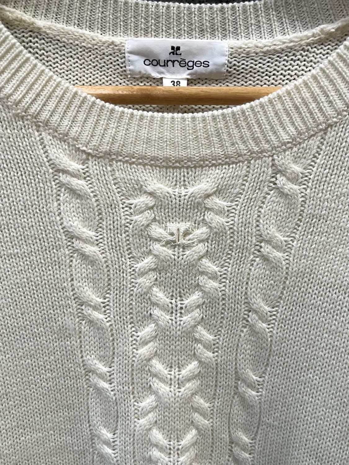 00s COURREGES 꾸레쥬 로고 롱슬리브 상품이미지8