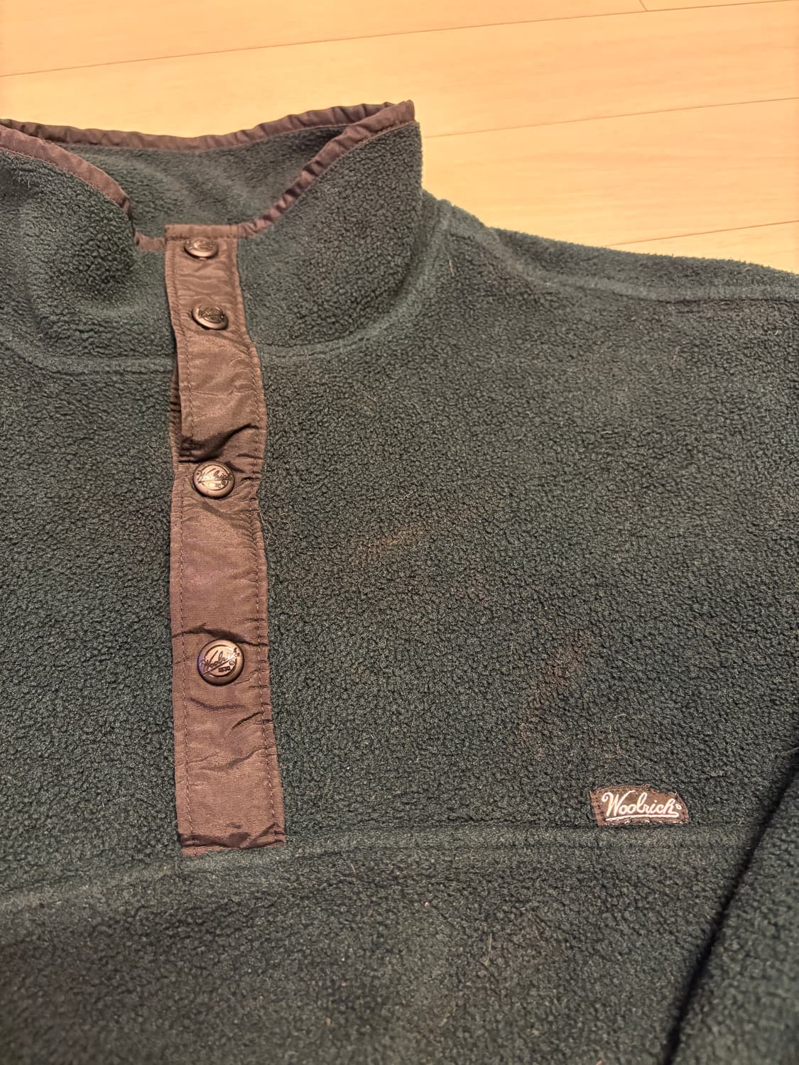 XL) 90s~00s 울리치 그린 플리스 상품이미지2