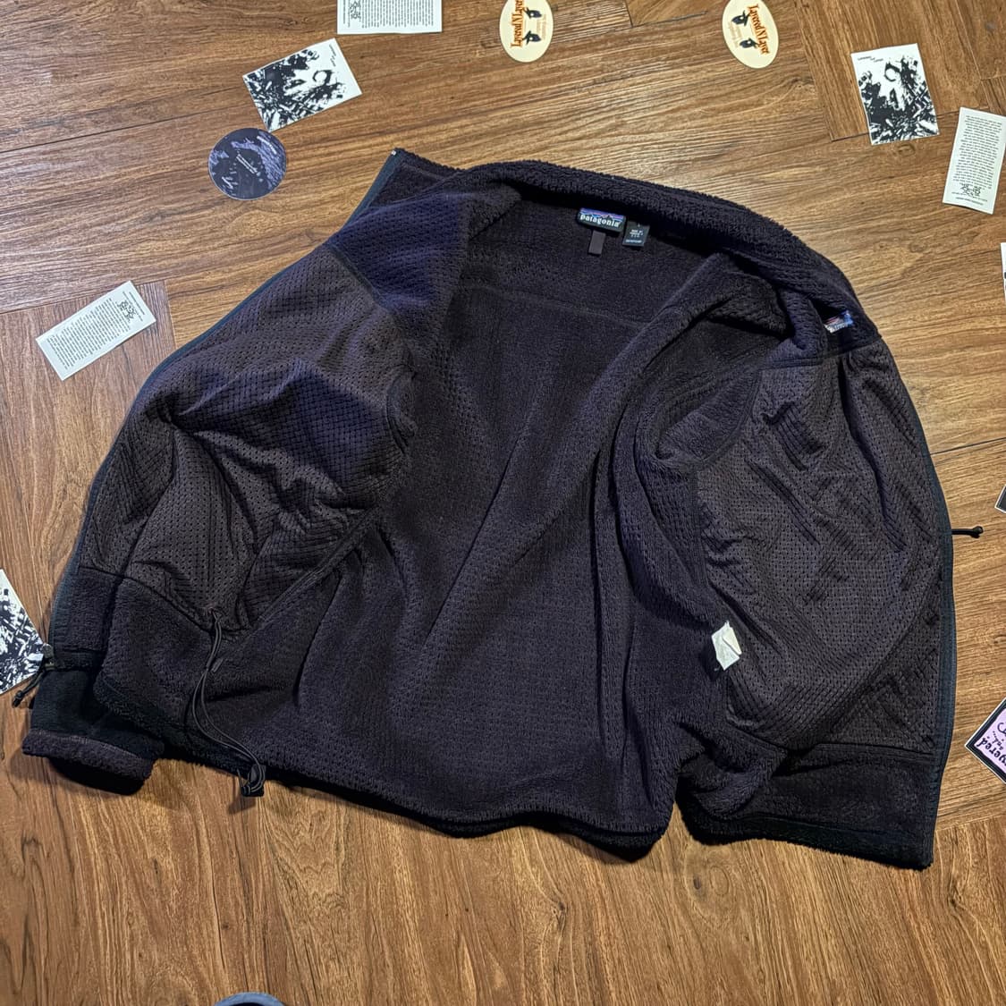 USA MADE PATAGONIA R4 플리스 자켓 블랙 상품이미지8