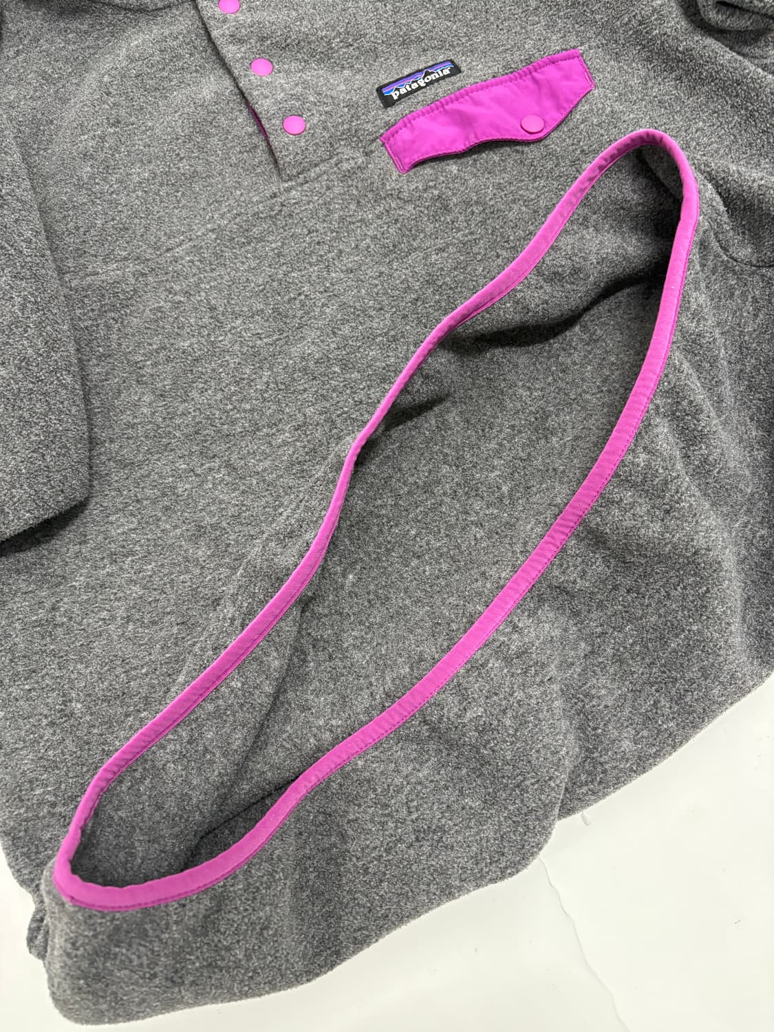 빈티지 파타고니아 신칠라 스냅티 그레이 우먼즈L 상품이미지4