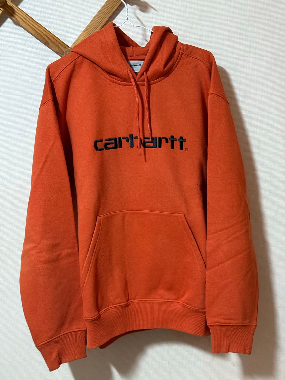 칼하트 WIP 후드 오렌지 L사이즈 상품이미지1