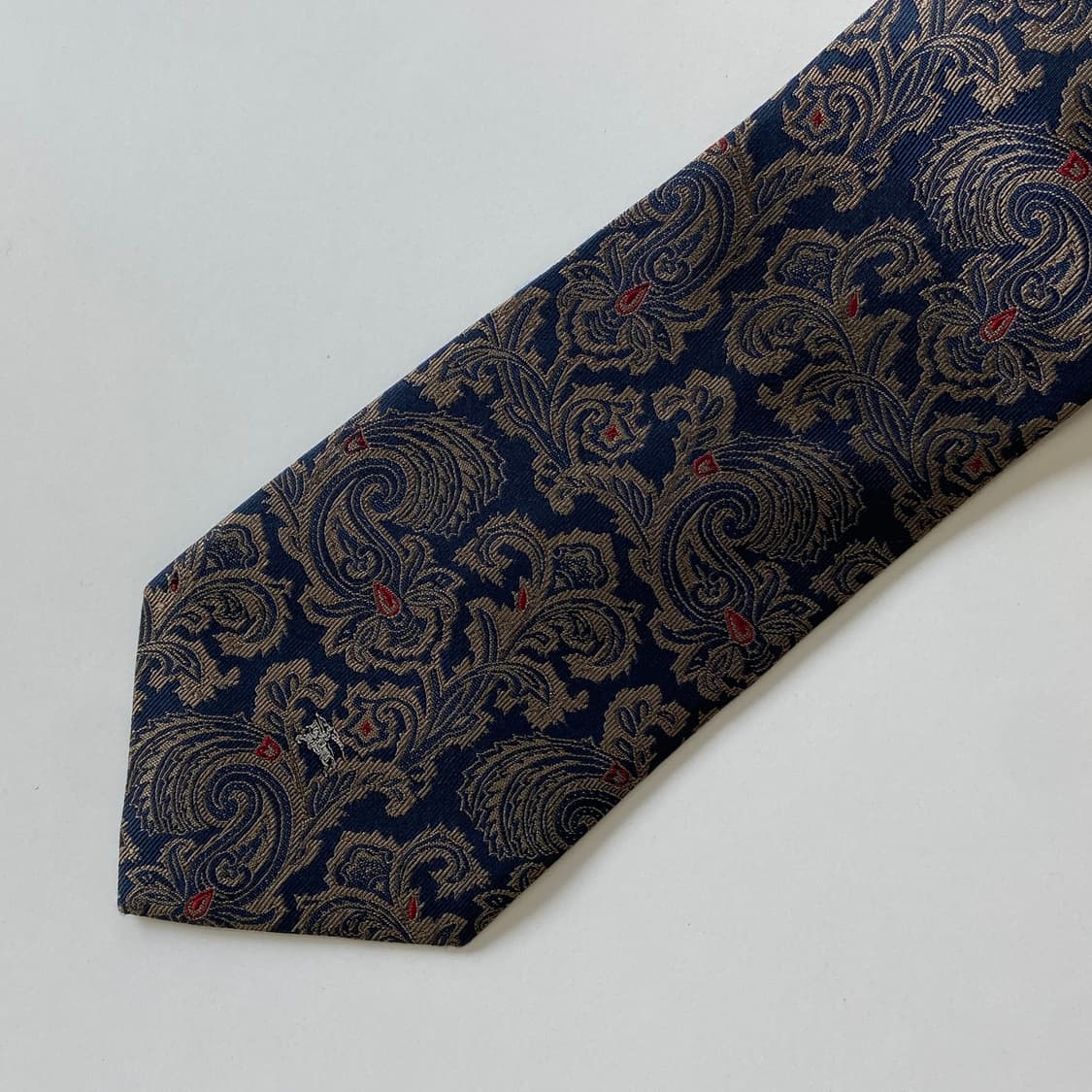 버버리 심플로고 페이즐리 명품 정품 넥타이 (Burberry) 상품이미지7