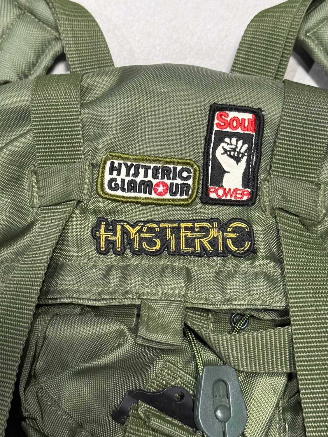 히스테릭 글래머 아카이브 패치 밀리터리 유틸리티 백팩 가방 상품이미지2