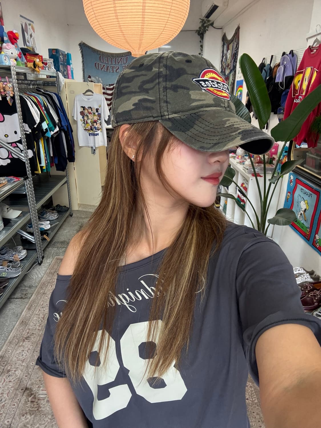 디키즈 카모 볼캡 상품이미지2