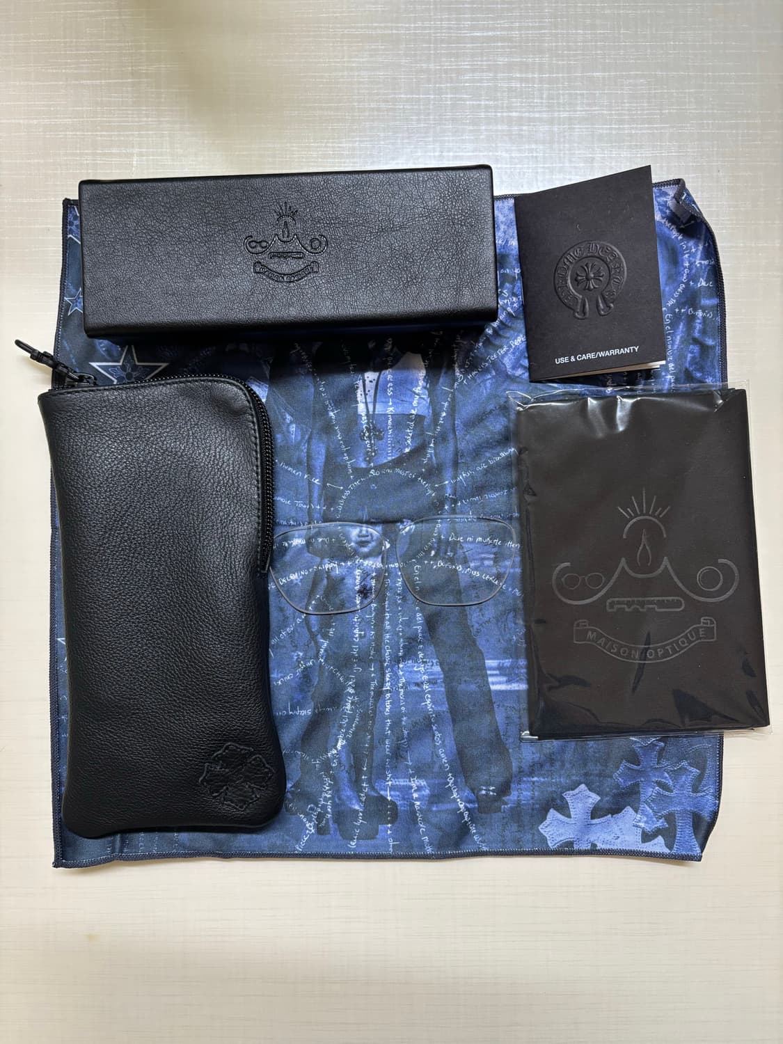 크롬하츠 안경케이스 안경알 새제품 상품이미지1