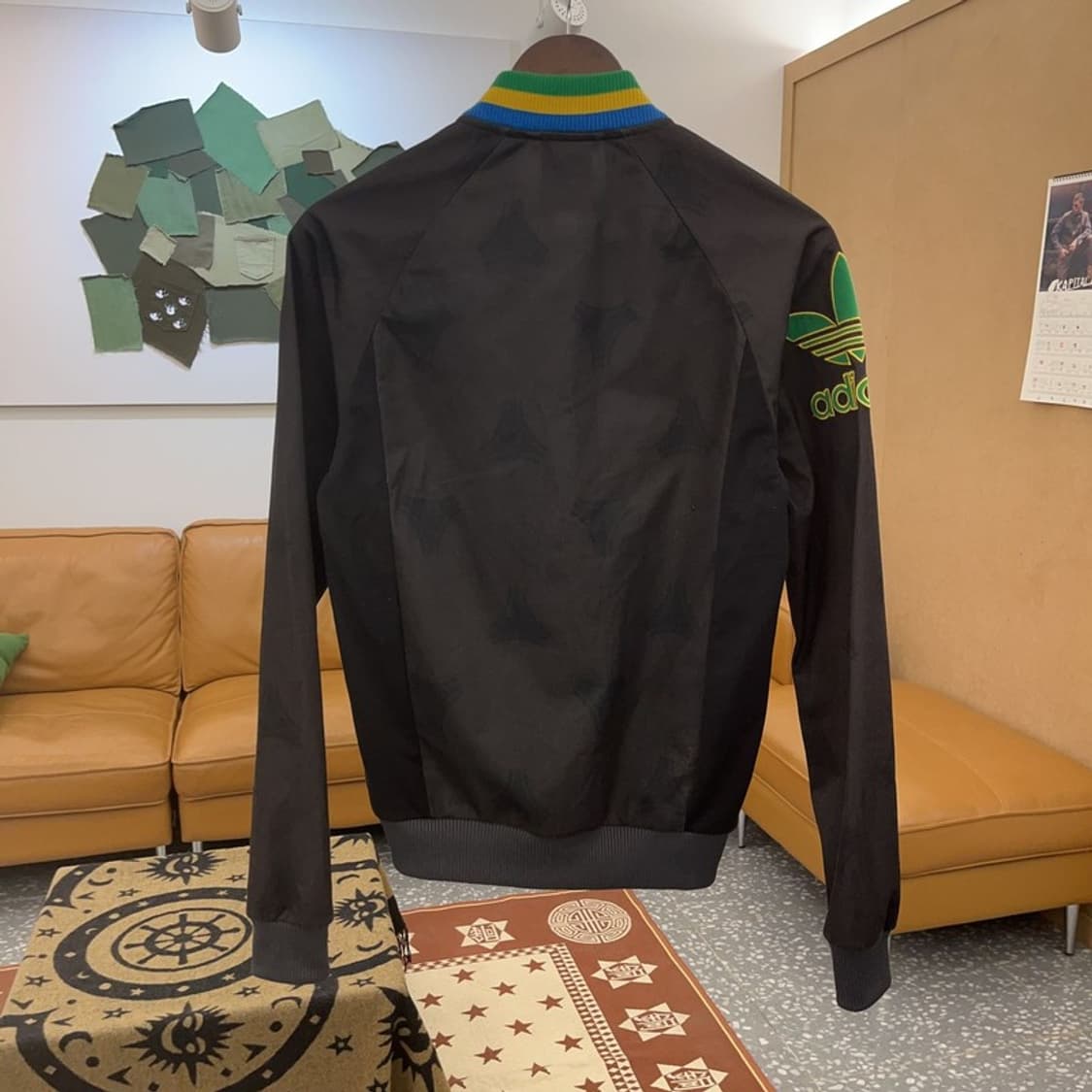 아디다스 올드스쿨 스포티 브라질 져지 집업 자켓 85 C08705 상품이미지4