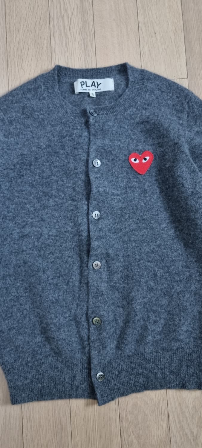 꼼데가르송 레드 와펜 울 가디건 S _ 여성 XS, 사이즈 확인 상품이미지2