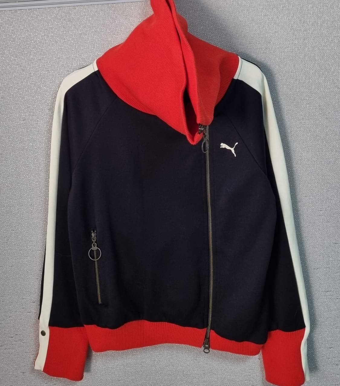 S (55) 푸마 빈티지 풀오버 져지 트랙탑 상품이미지2