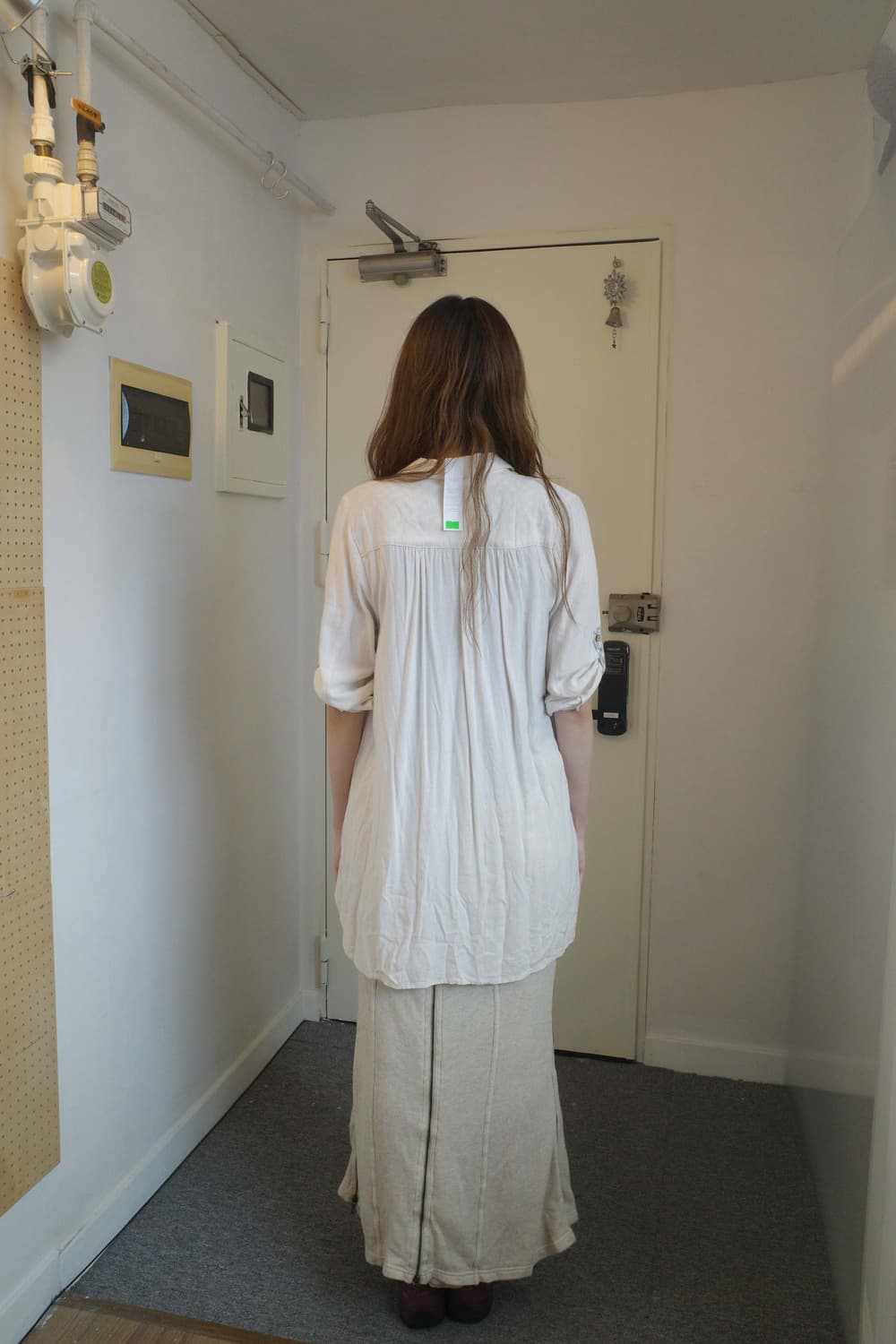 G.O.A zipper long skirt 상품이미지4