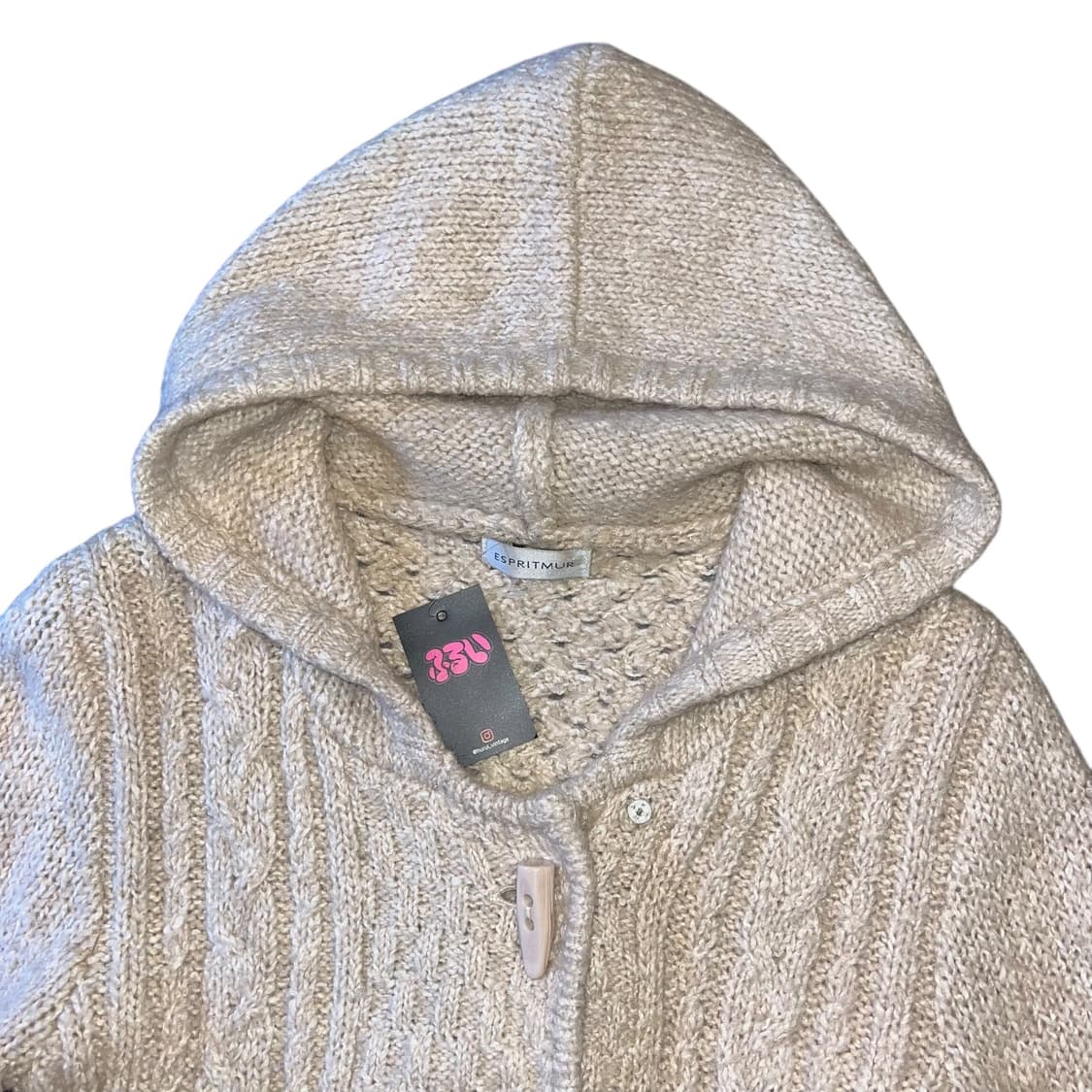 후드 떡볶이 니트 가디건 모리y2k갸루펑크 상품이미지2