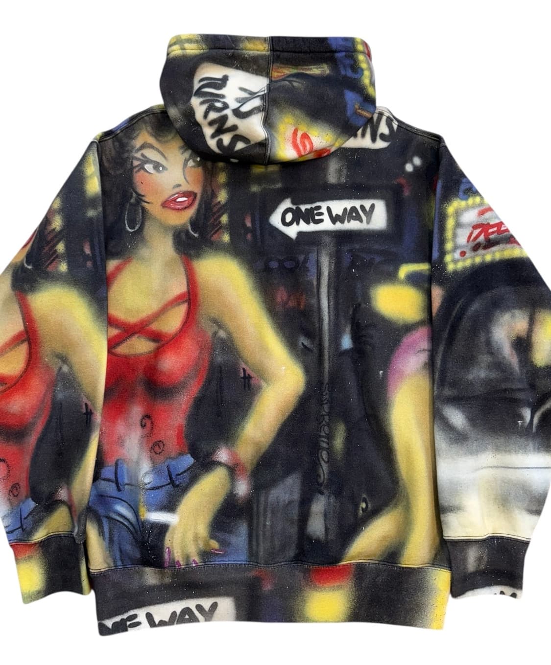 슈프림 레이디 핑크 프린팅 후디 상품이미지4