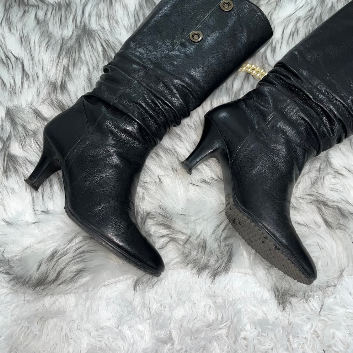 반타지 레더 부츠힐 상품이미지3