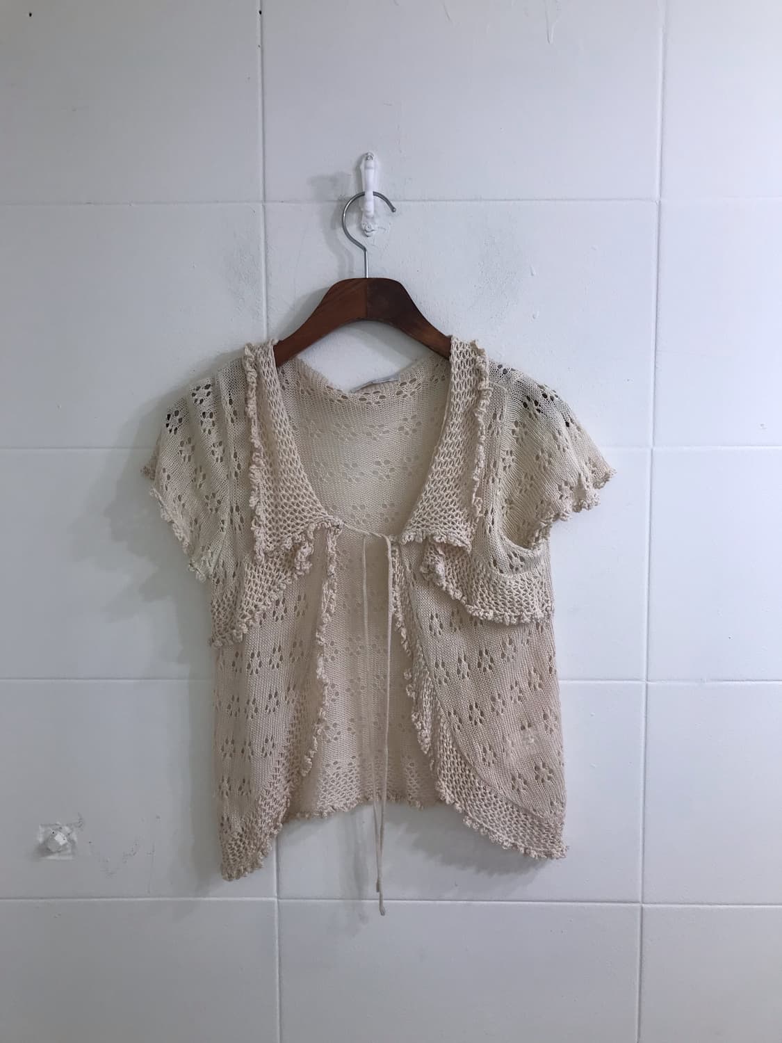 민트 베이지 바람막이 도트 하구미 모리걸 원피스 코디세트 상품이미지5