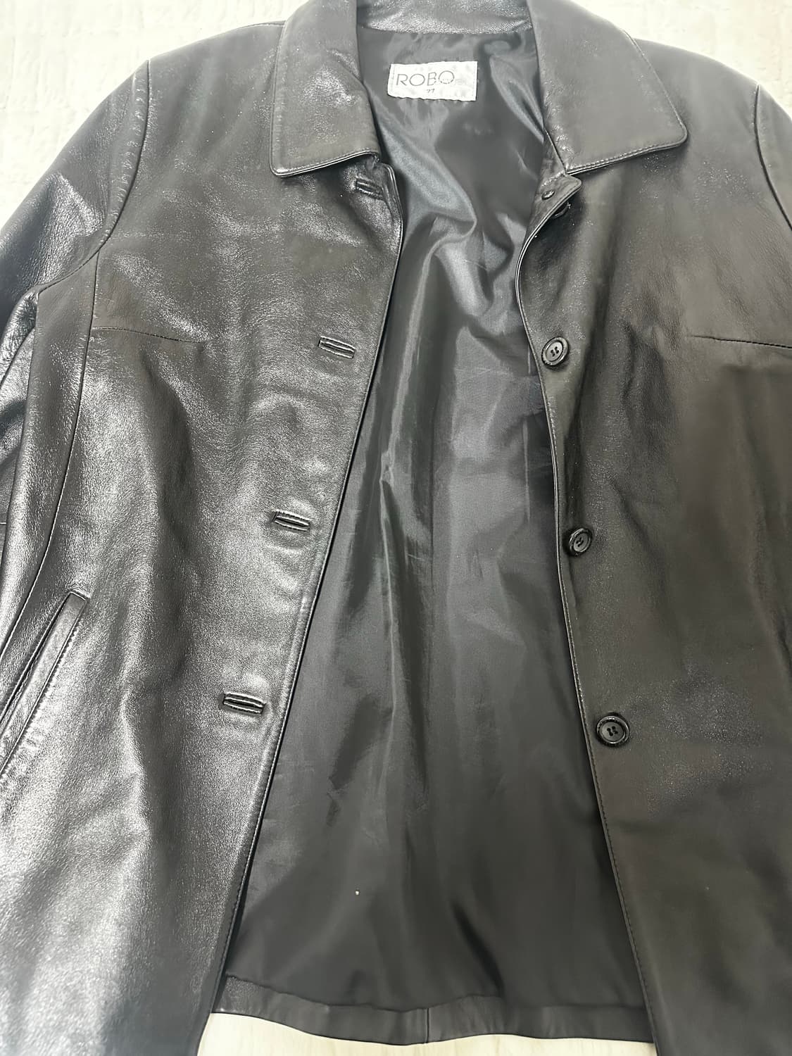 로보 가죽재킷 처분 상품이미지1