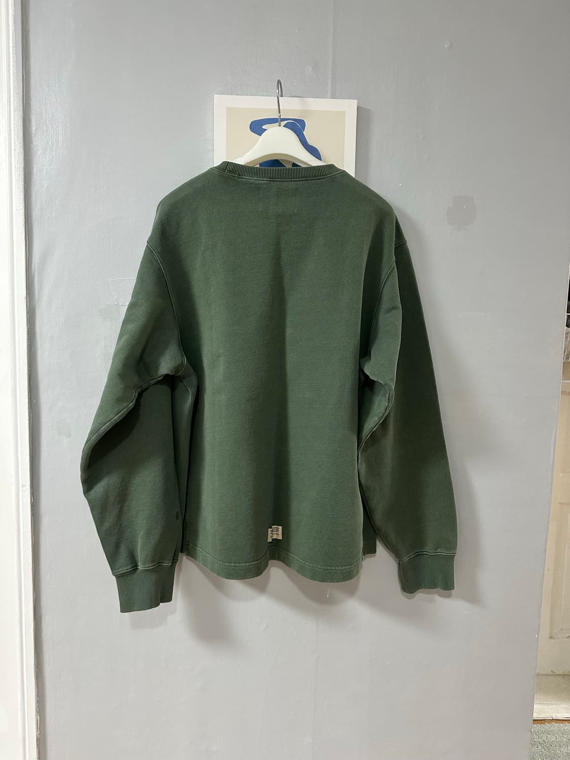 나이젤카본 트레이닝 스웻 스포츠그린 L 상품이미지2