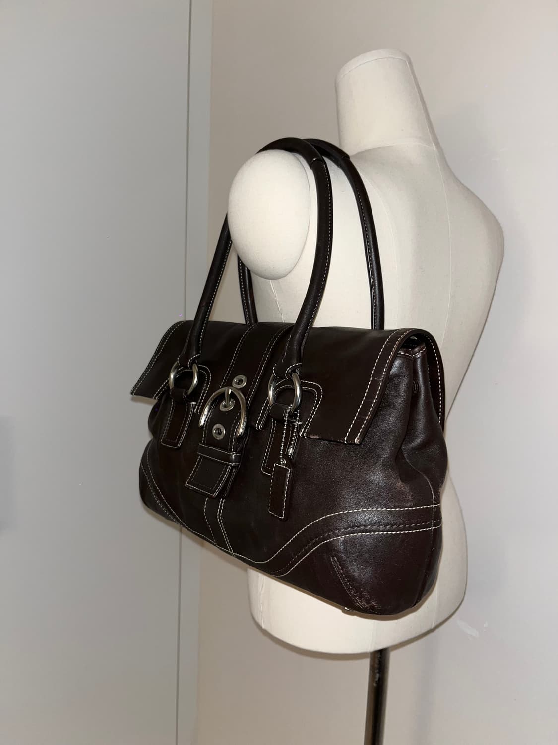 📦 2000y2k Old Coach Brown bag 상품이미지4