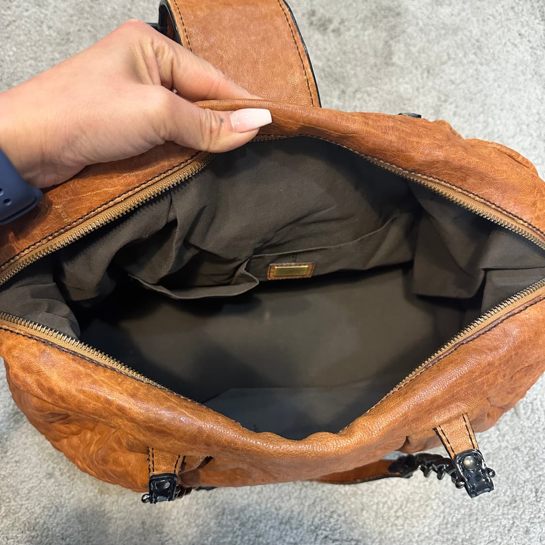 펜디 2006년 빈티지 가죽 숄더 B Bag 상품이미지6