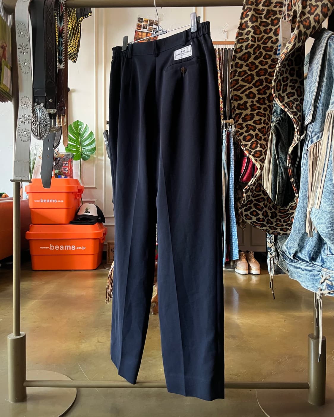 90-00s BALENCIAGA Paris Wide Old Trouser 상품이미지8