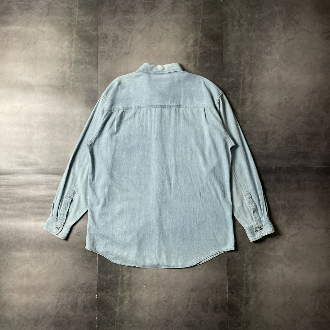 UNKNOWN 빈티지 코튼 데님 셔츠 A00694 상품이미지8