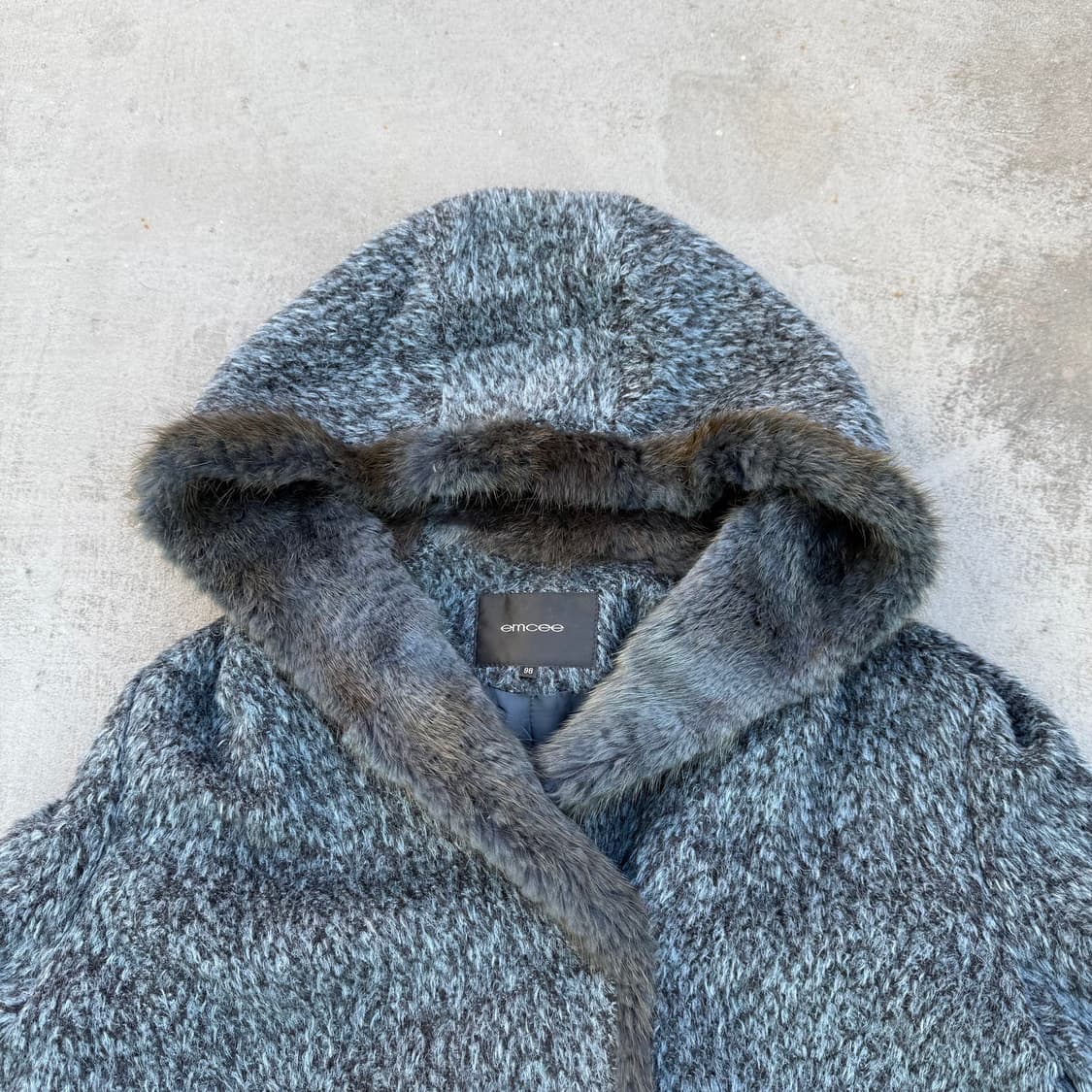 EMCEE 알파카 퍼 자켓 상품이미지2