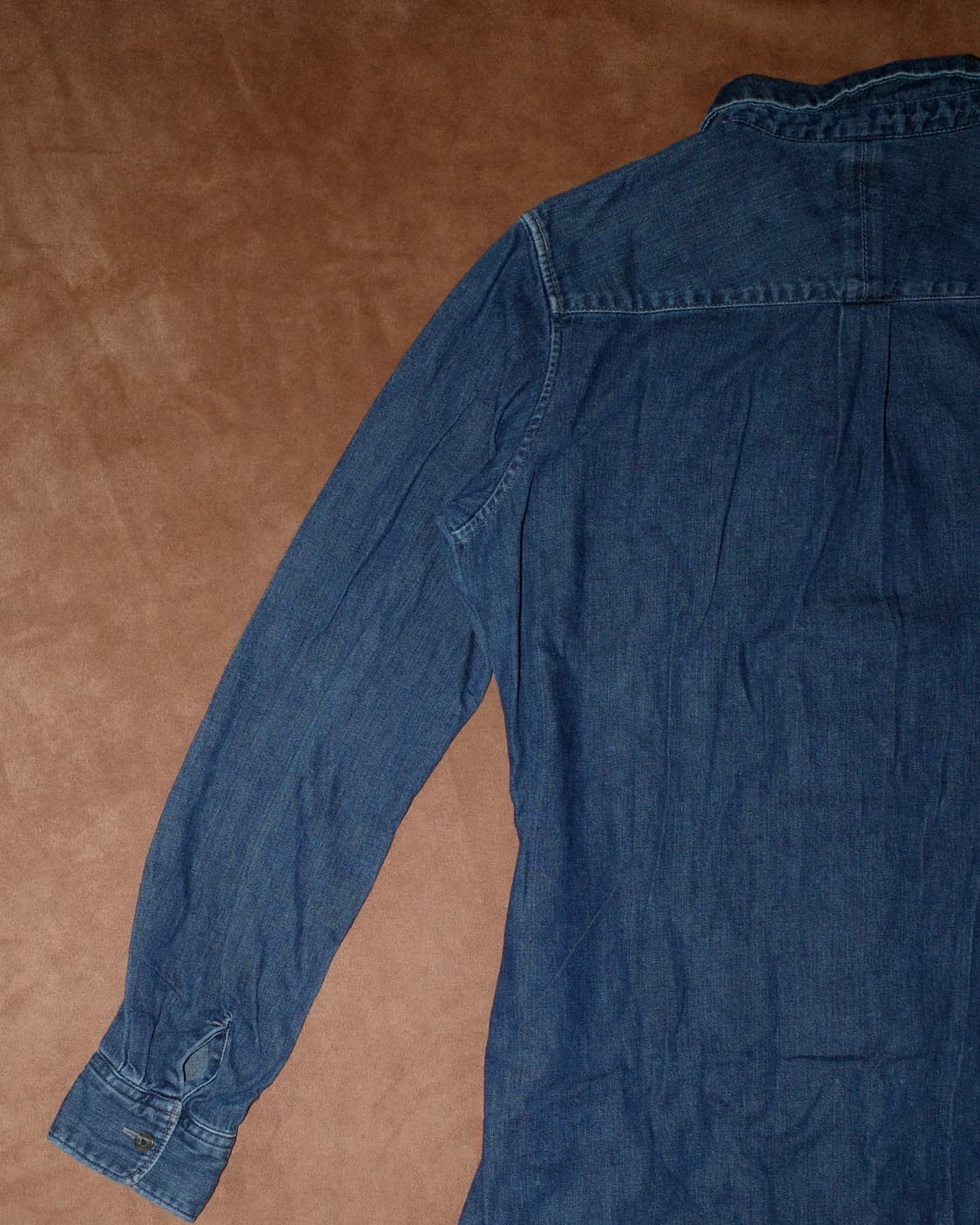 캐피탈 핀턱 데님 원피스 상품이미지6