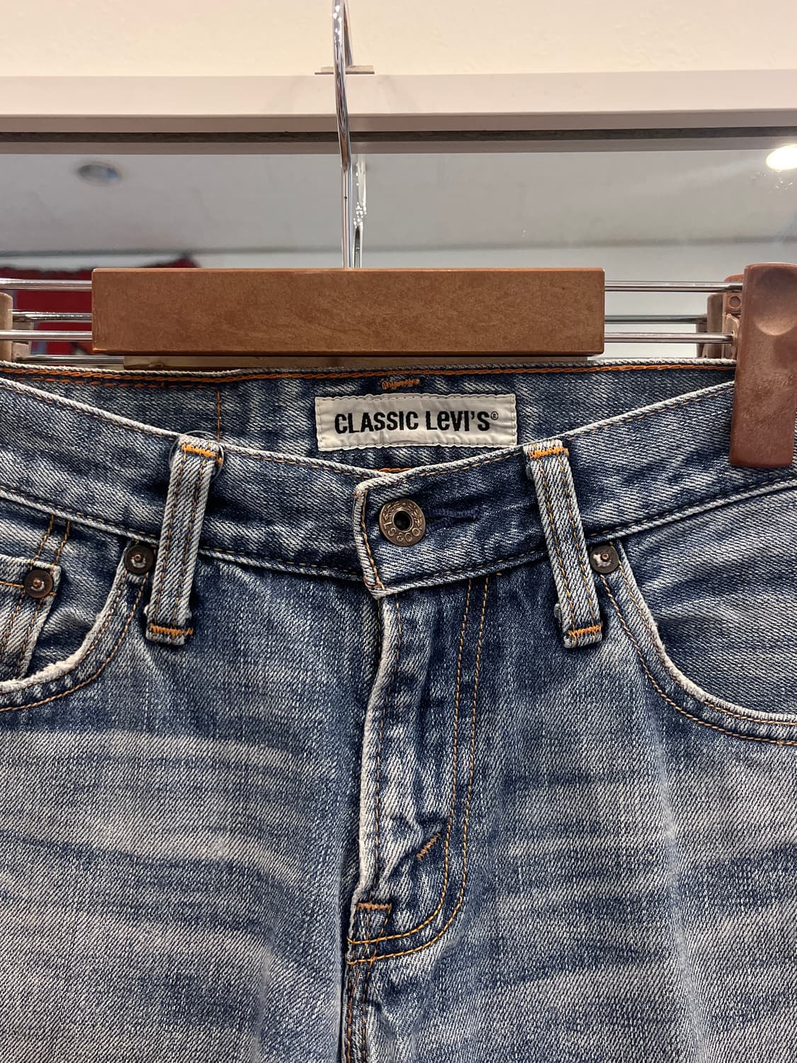 00s Levis 리바이스 502 컷오프 데님 쇼츠 팬츠 (29inch) 상품이미지2