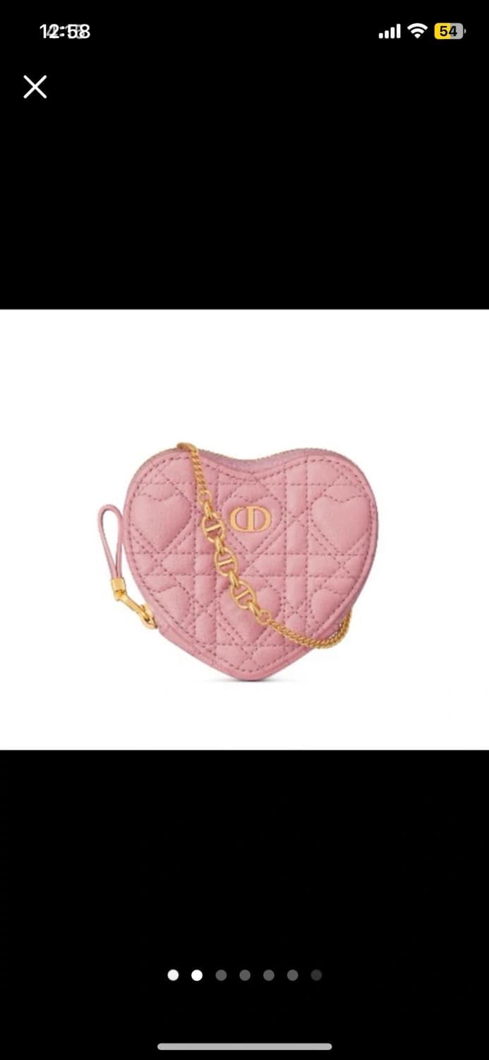 디올 CARO 하트 미니백 핑크 상품이미지1