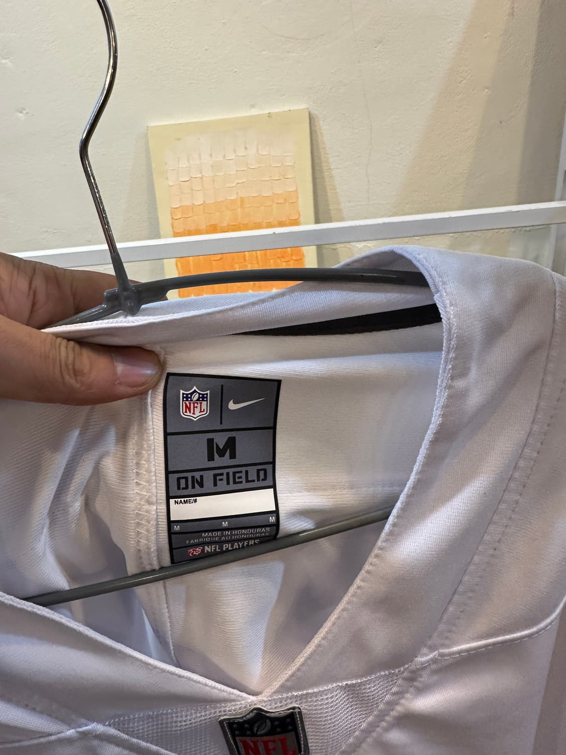 볼티모어 레이븐스 팀 나이키 NFL 저지 화이트 M 상품이미지3