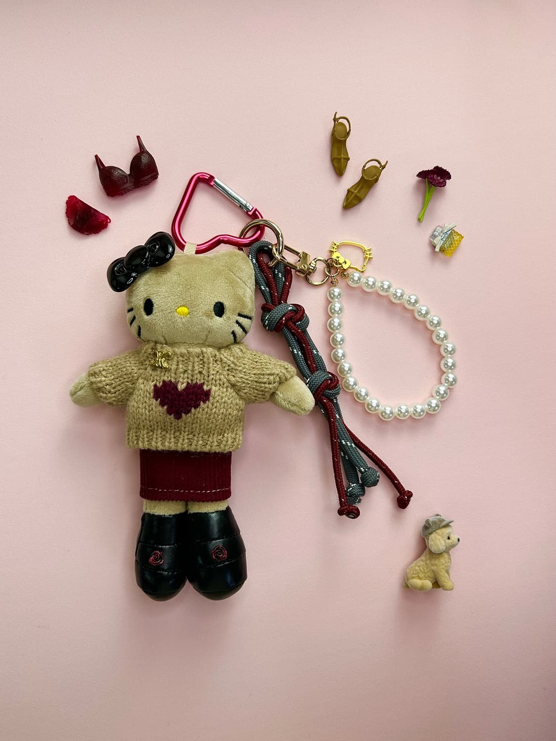 롱다리키티 커스텀키링(21) 상품이미지1