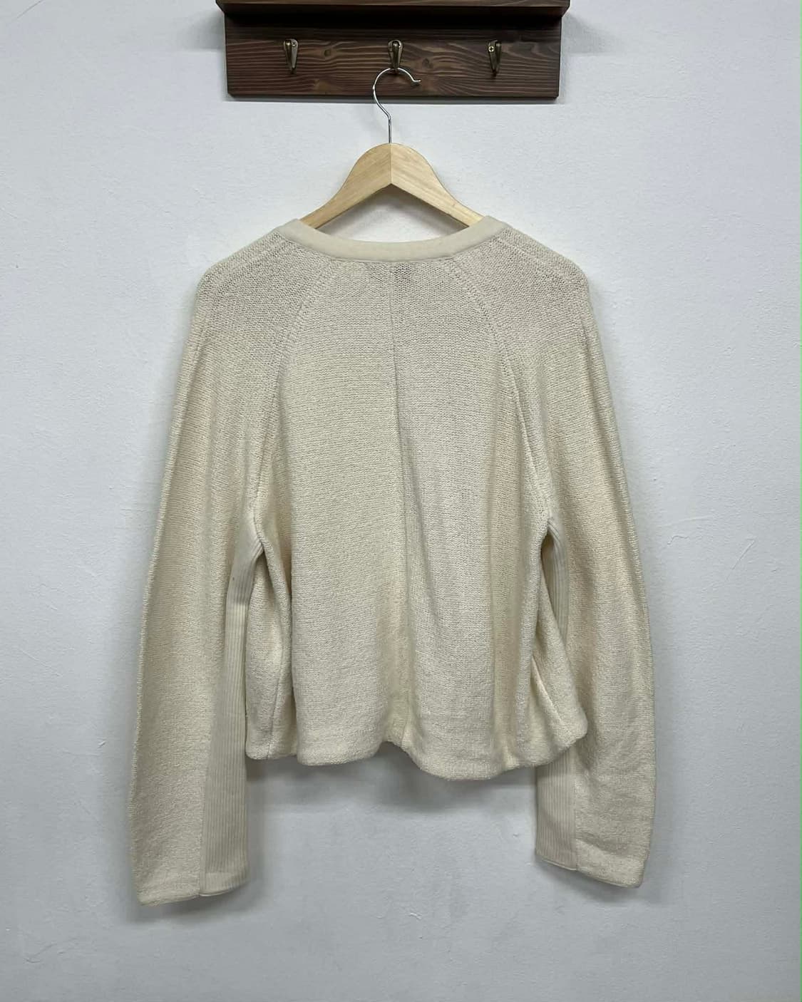 시스템 한섬 20ss 신형 울 니트 집업 가디건 상품이미지3