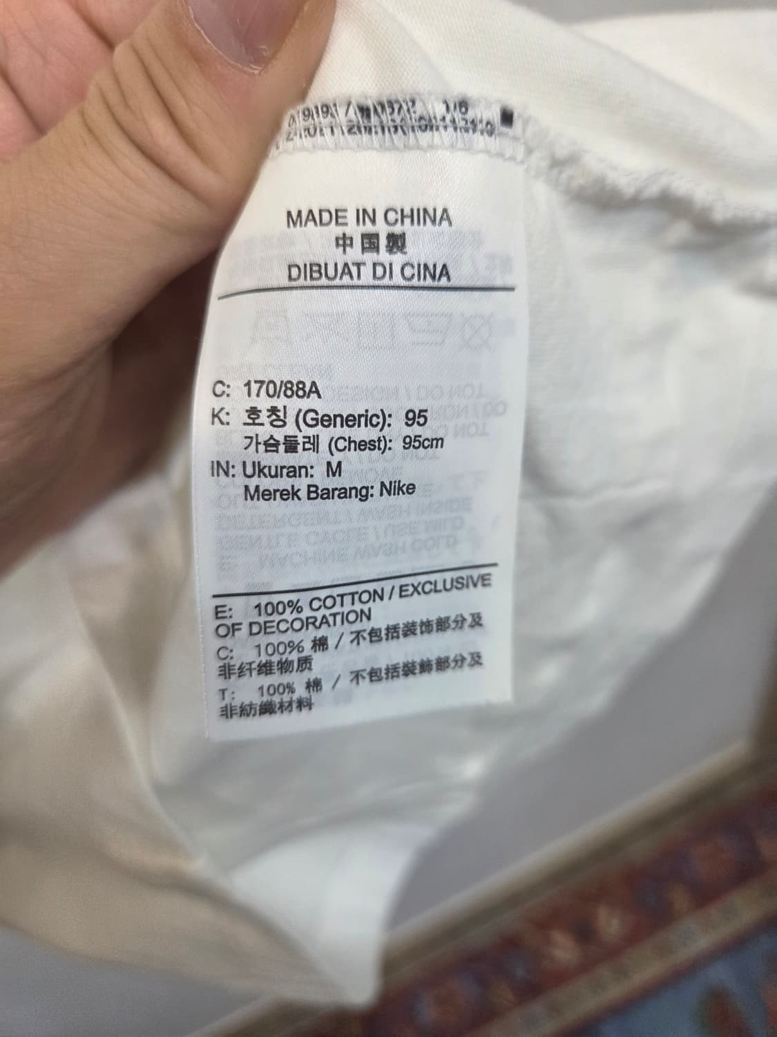 나이키 스포츠웨어 백포켓 반팔 m 상품이미지6