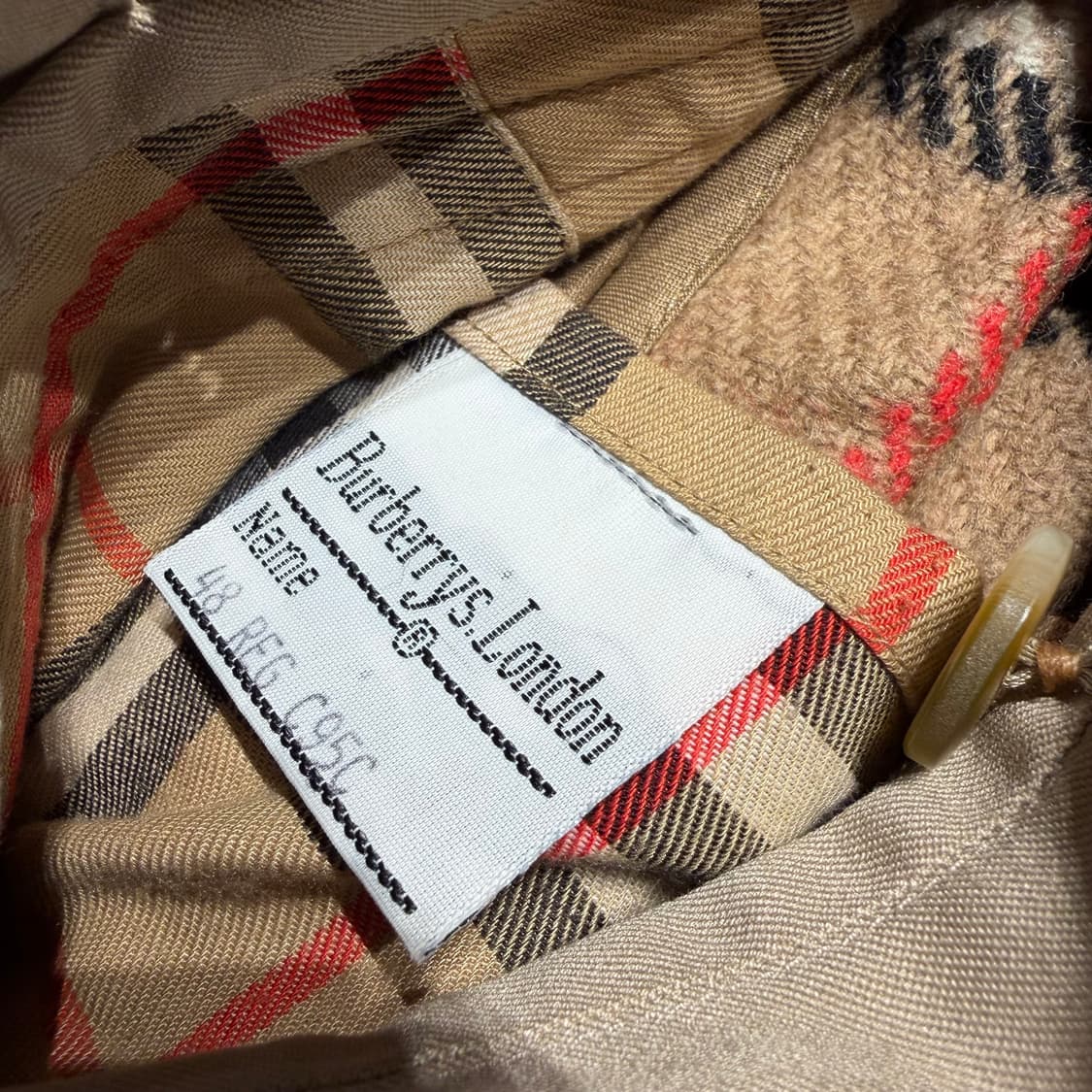 버버리 남성 더블브레스티드 트렌치 코트 L 상품이미지4