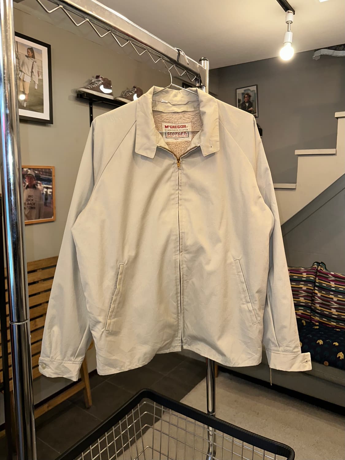 70‘s Mcgregor scotest lining fur jacket 상품이미지3